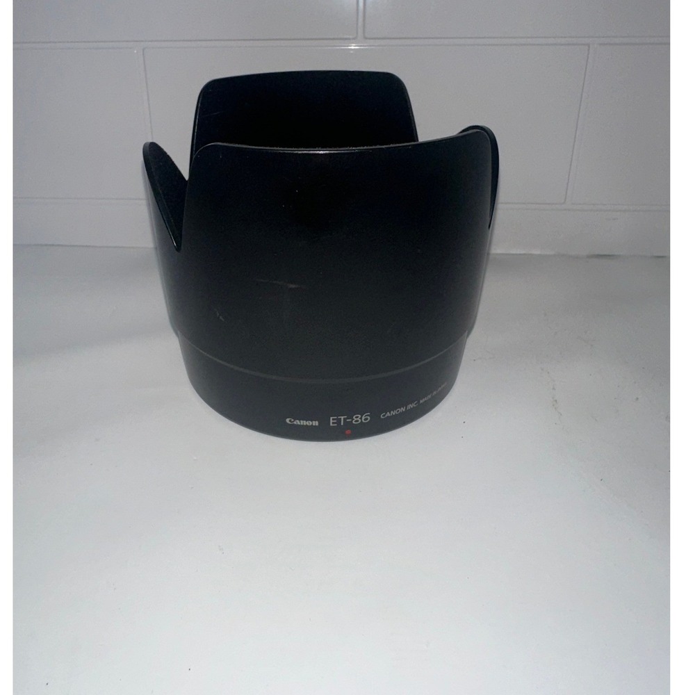 Canon ET-86 Lens Hood for EF 70-200mm f/2.8L IS USM Black Petal Shape Accessory